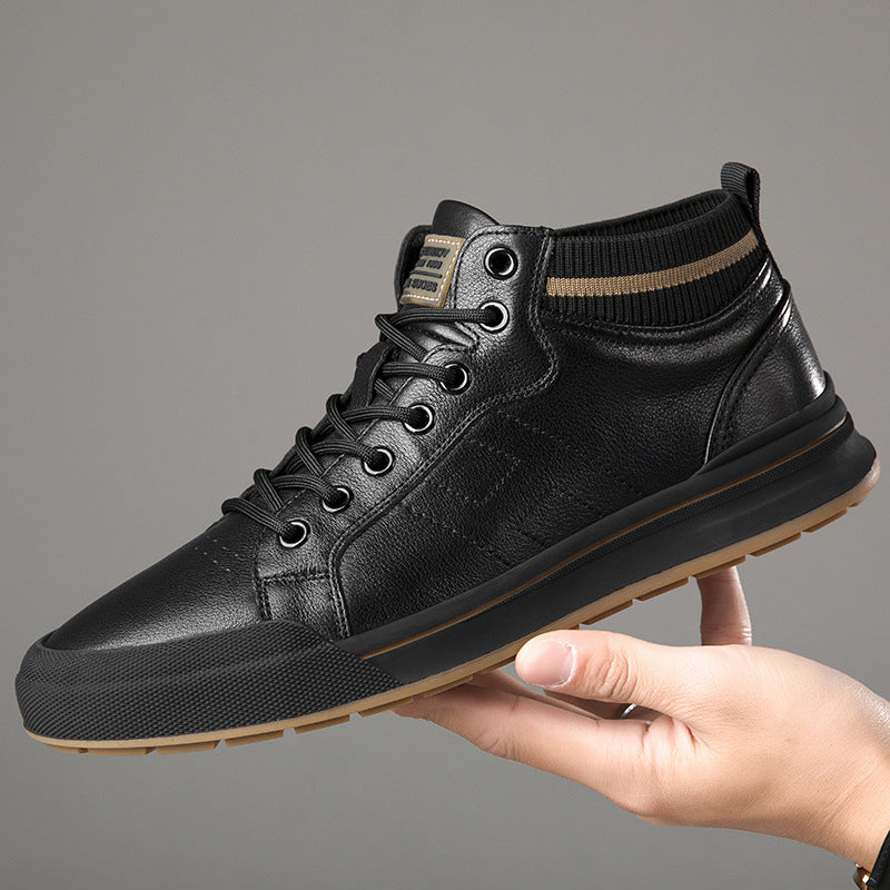 Herren Mid-Top Sneaker mit integrierter Fersenerhöhung