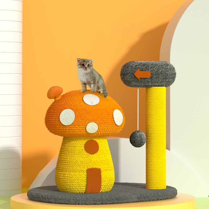 Sisal Pilz Katzen Kratzbaum
