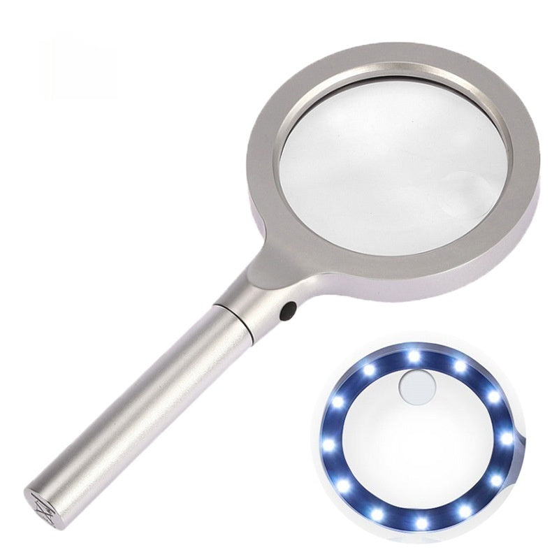 XXL Leselupe mit Licht
