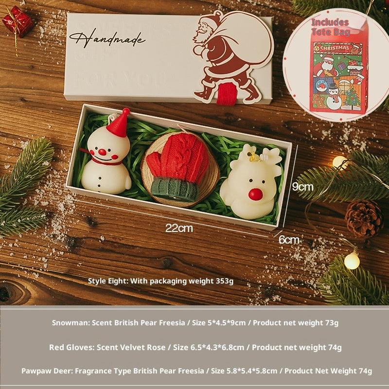 Weihnachts-Duftkerze im Geschenkset – Bild 3 | LuxeStyle