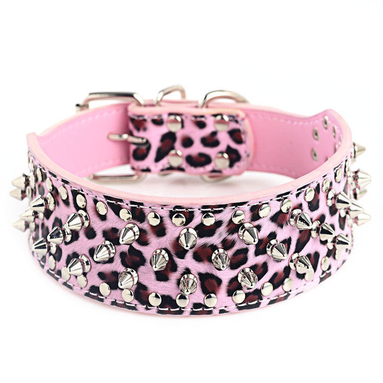 Halsband für mittelgrosse bis grosse Hunde mit Nieten – Bild 8 | LuxeStyle