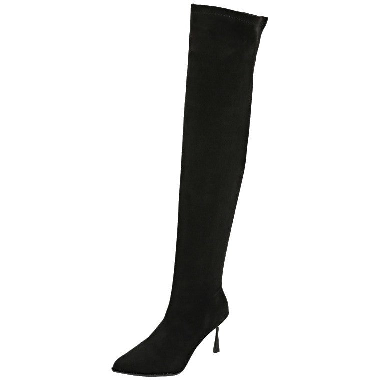 Overknee-Stiefel mit Stiletto-Absatz