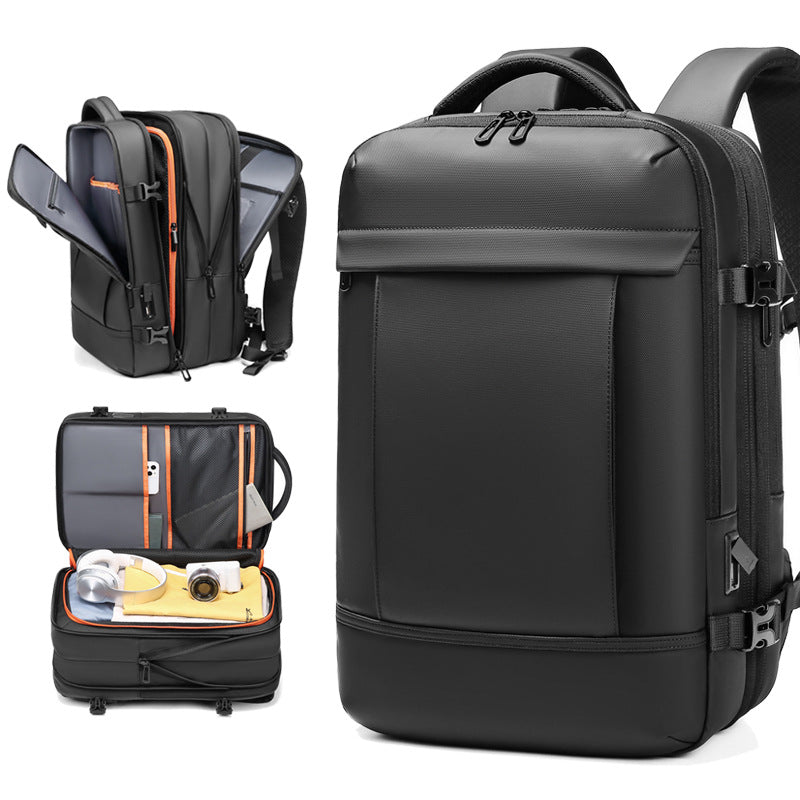 Grosser, erweiterbarer Outdoor-Rucksack – Bild 4 | LuxeStyle