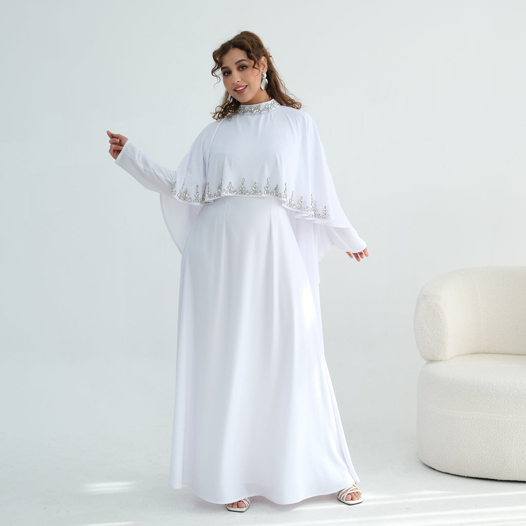 Elegantes Zweiteiliges Kleid mit Strass