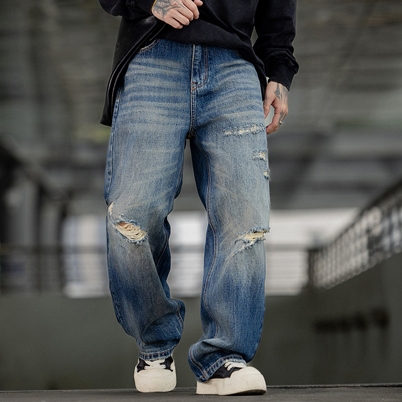 Gerade geschnittene Herren-Hosen