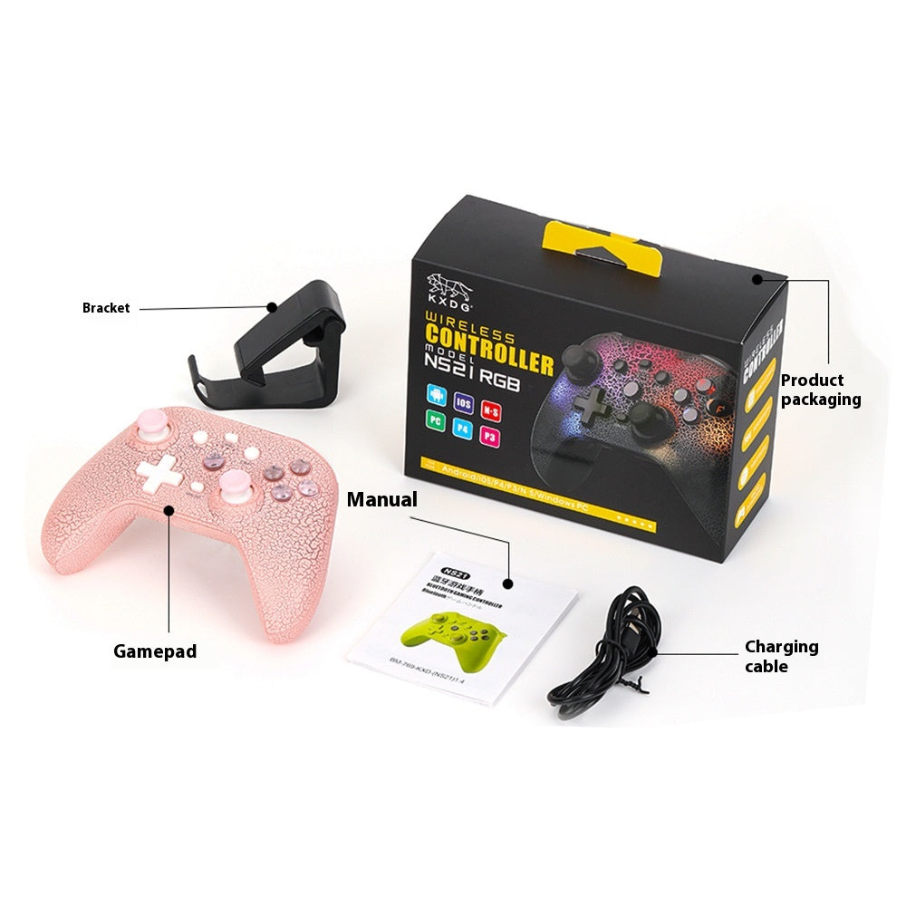 LuxeStyle NS21 RGB-Gamepad mit Leuchteffekten – Bild 6 – LuxeStyle Schweiz