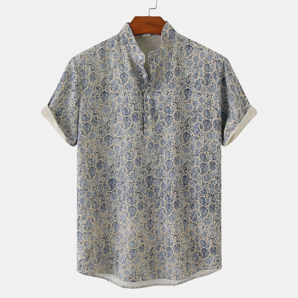 Bambus- und Leinen-Herrenshirt – Bild 10 | LuxeStyle