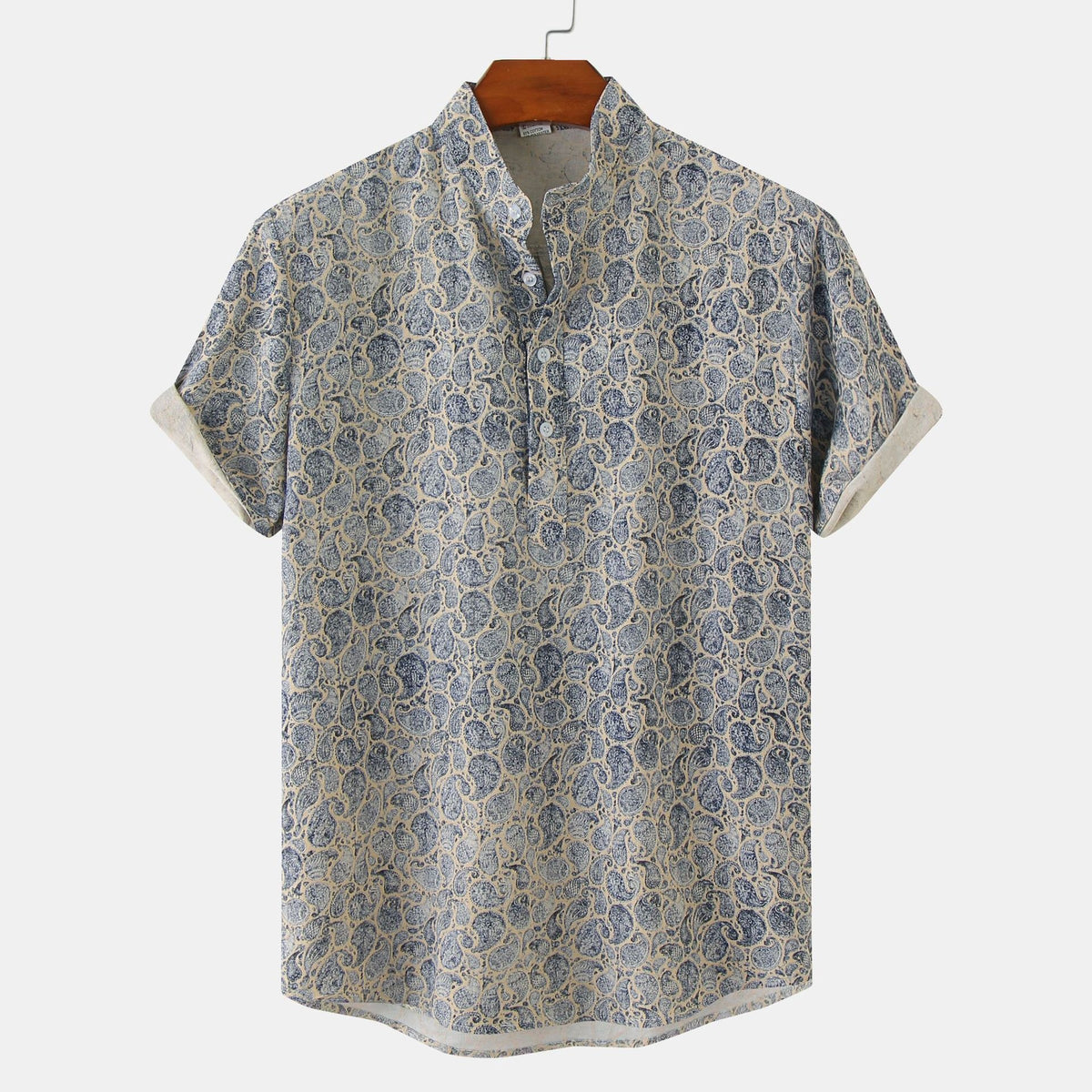 Bambus- und Leinen-Herrenshirt – Bild 10 | LuxeStyle