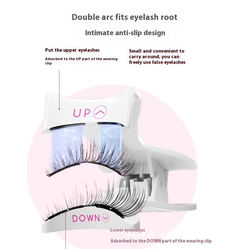 Magnetische Wimpern mit integrierter Zange