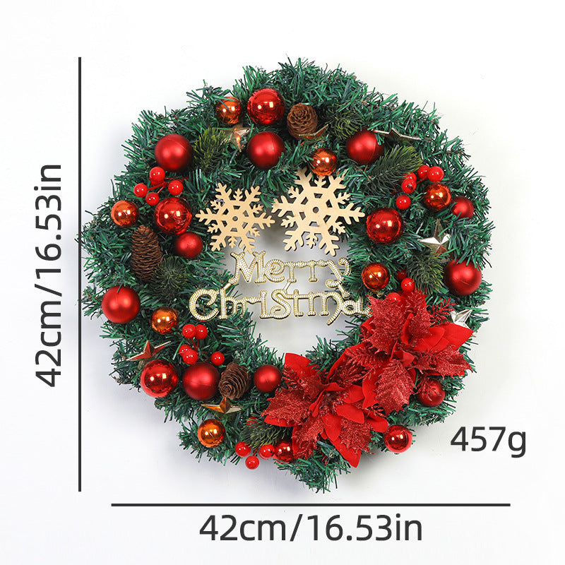 Weihnachtskranz 40 cm Türhänger – Bild 3 | LuxeStyle