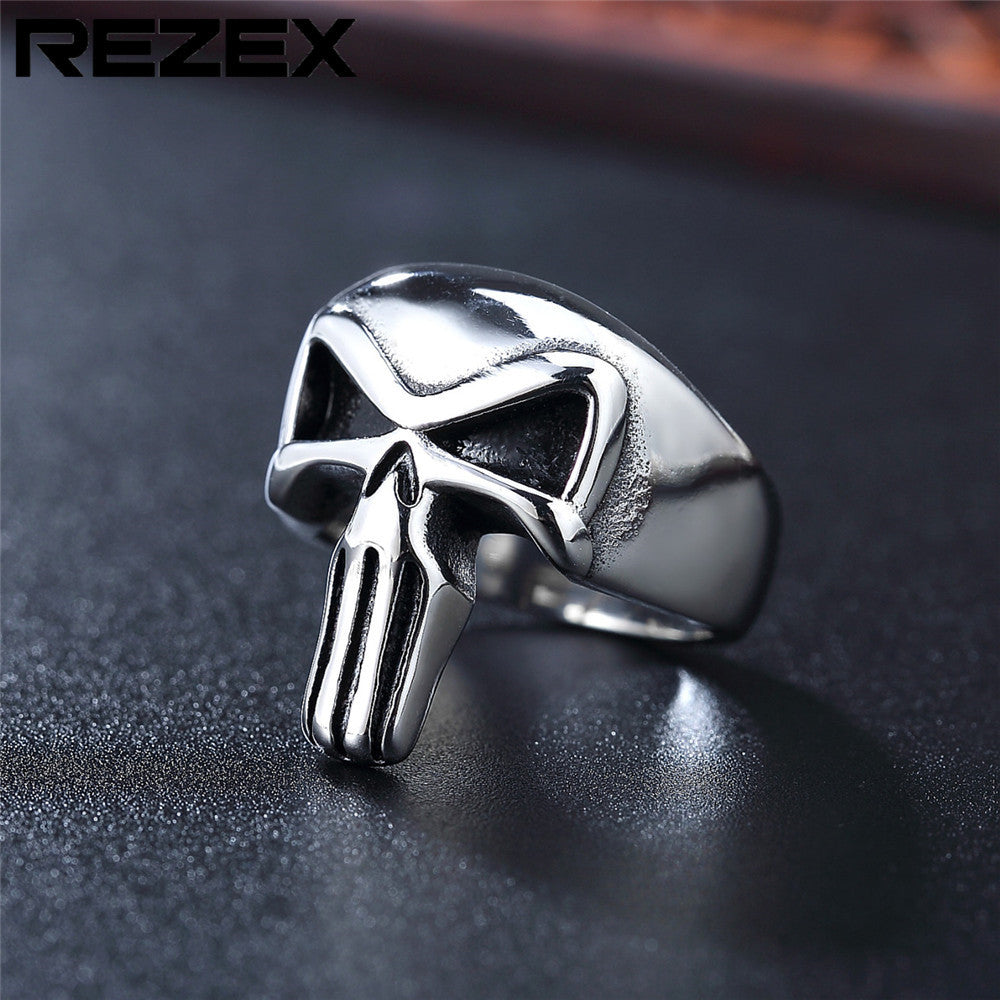Skull-Ring aus Edelstahl – Bild 1 | LuxeStyle