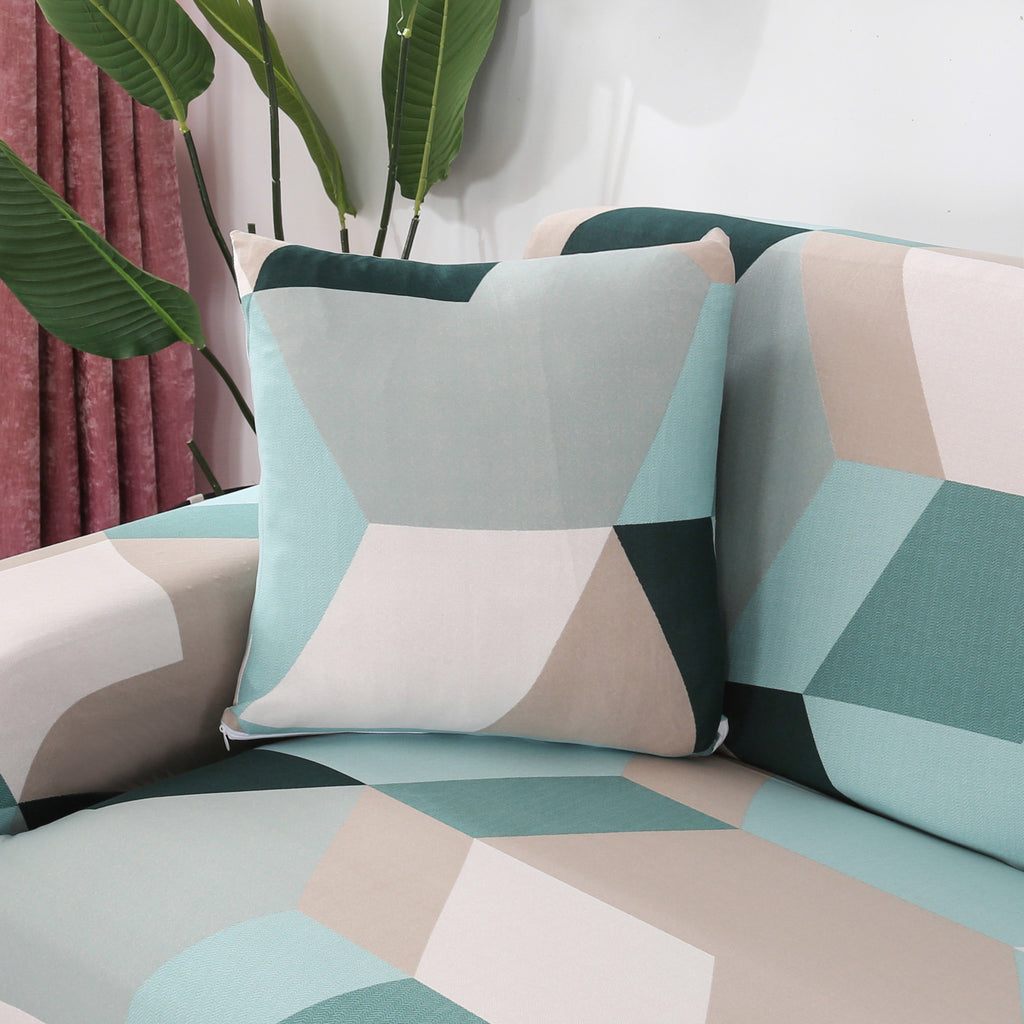 Gedruckter Multifunktioneller Strick Dehnbarer Sofa-Bett-Bezug