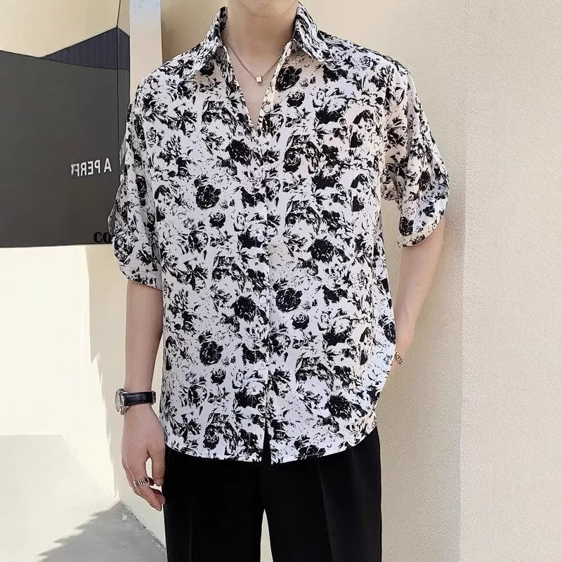 Freizeitshirt mit Blumenmuster – Bild 3 | LuxeStyle