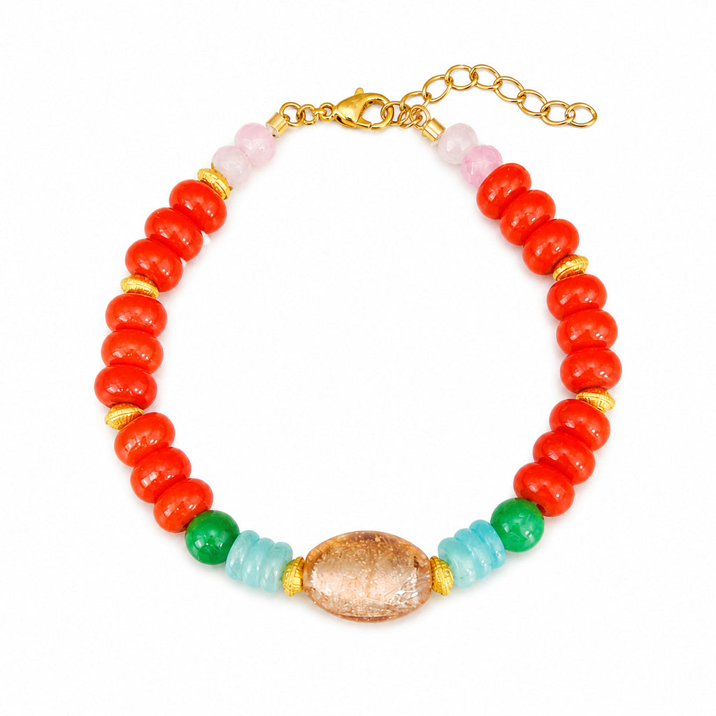 Clavicle Chain Armband und Halskette Set