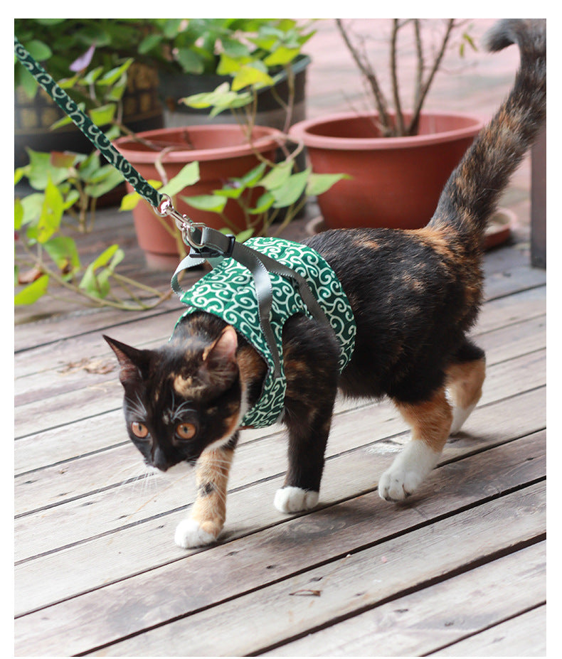 Katzen-Zugleine aus Polyester-Canvas – Bild 4 | LuxeStyle