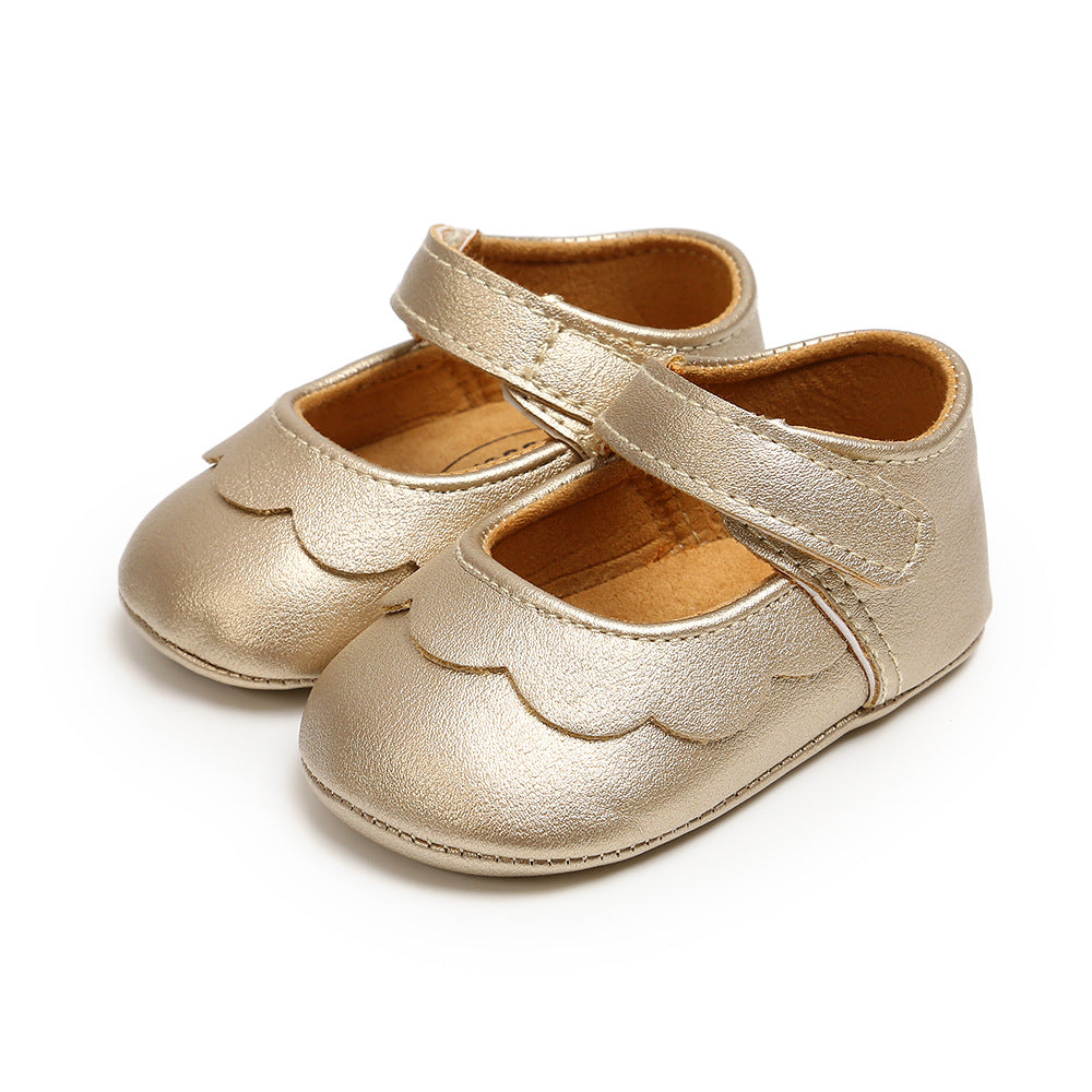 Einfarbige Lauflernschuhe für Baby-Mädchen