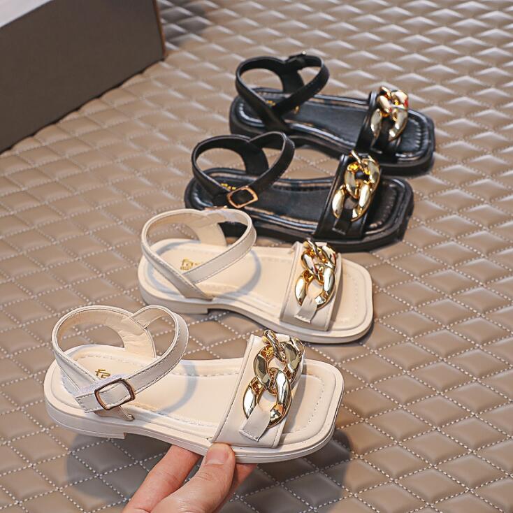 Mädchen-Sandalen mit Pailletten | LuxeStyle