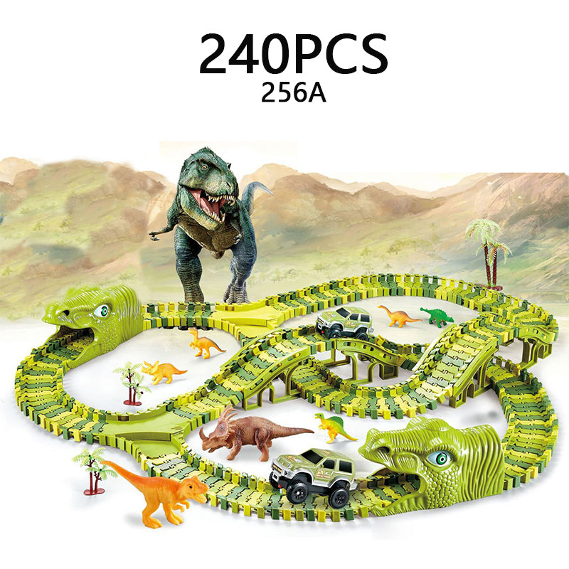 Dinosaurier-Eisenbahn-Set mit Tunnel – Bild 2 | LuxeStyle