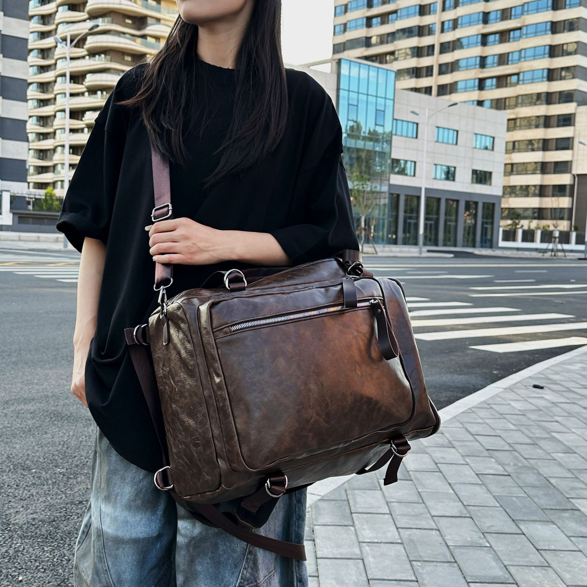 Business Crossbody Rucksack | LuxeStyle