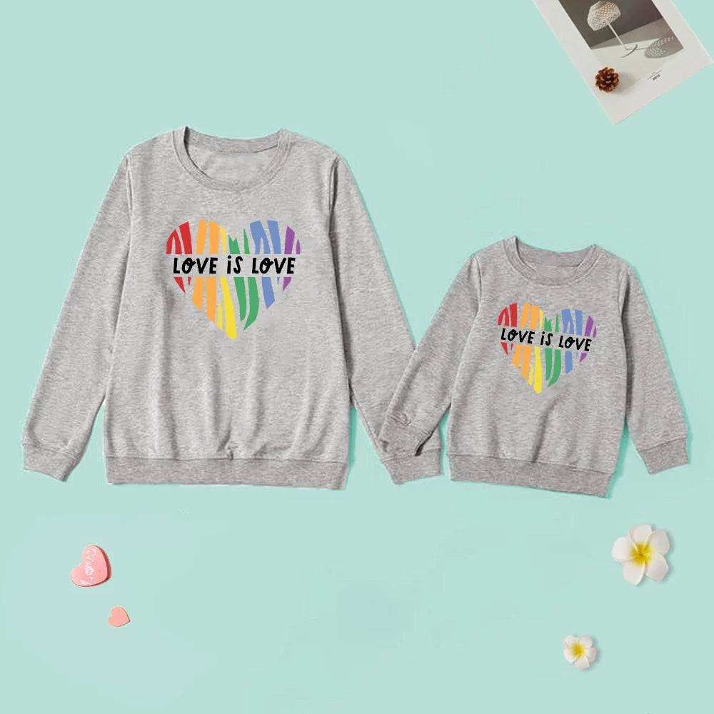 Partnerlook Pullover für Mutter und Tochter – Ansicht 5