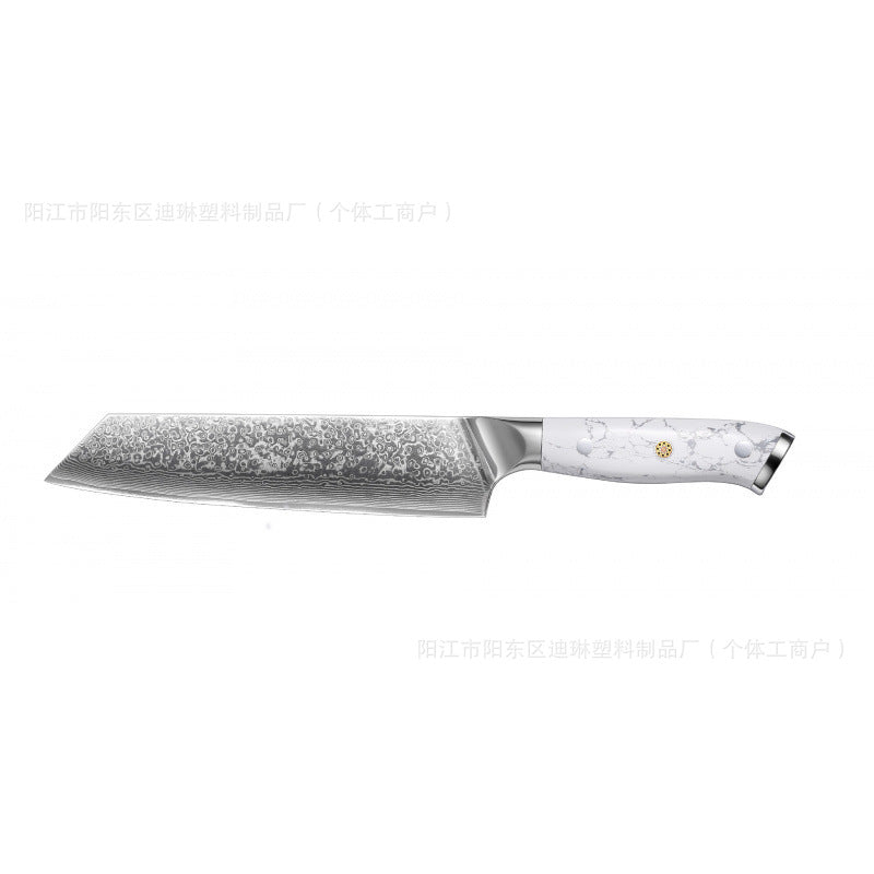 Damast Chefmesser – Kombinierter Allrounder