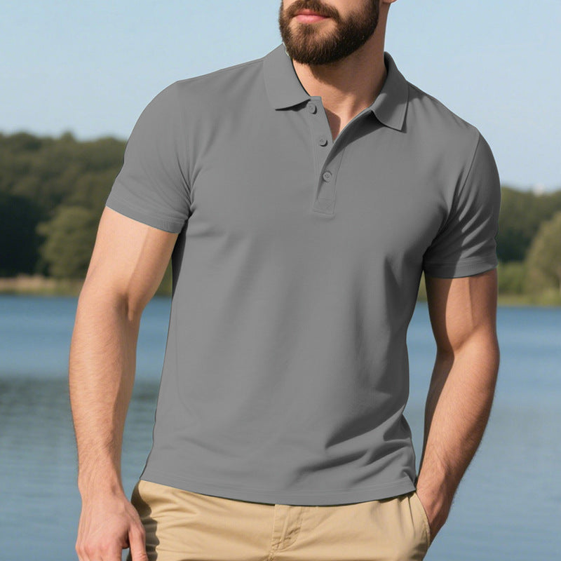 Herren Polo-Shirt Kurzarm mit Revers
