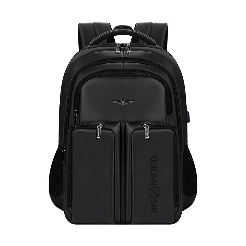 Grosser Business-Rucksack, Nylon-Canvas – Bild 2 | LuxeStyle