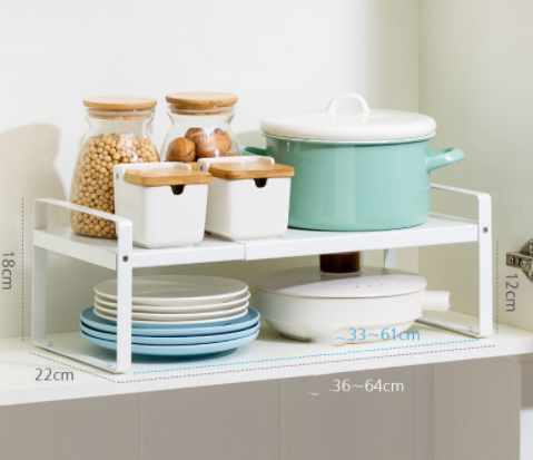 Ablageregal aus Edelstahl | LuxeStyle