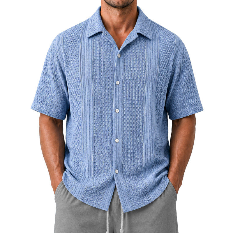 Freizeit-Shirt mit Kokospalmen-Print – Bild 7 | LuxeStyle