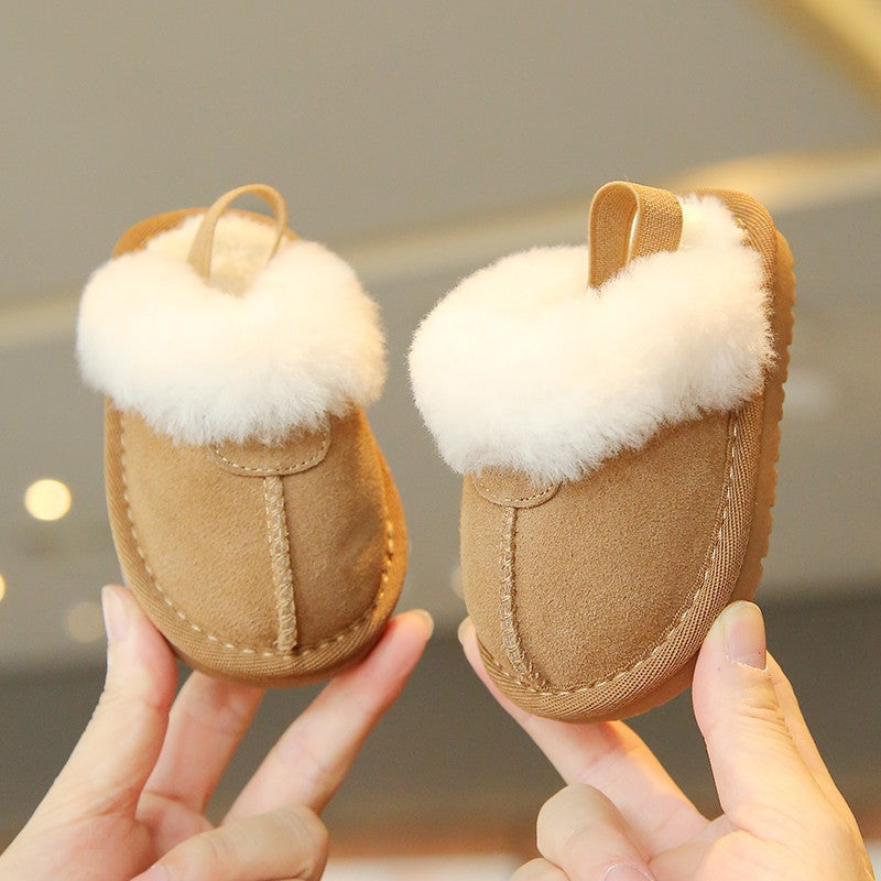 Wollfutter Schuhe für Kinder