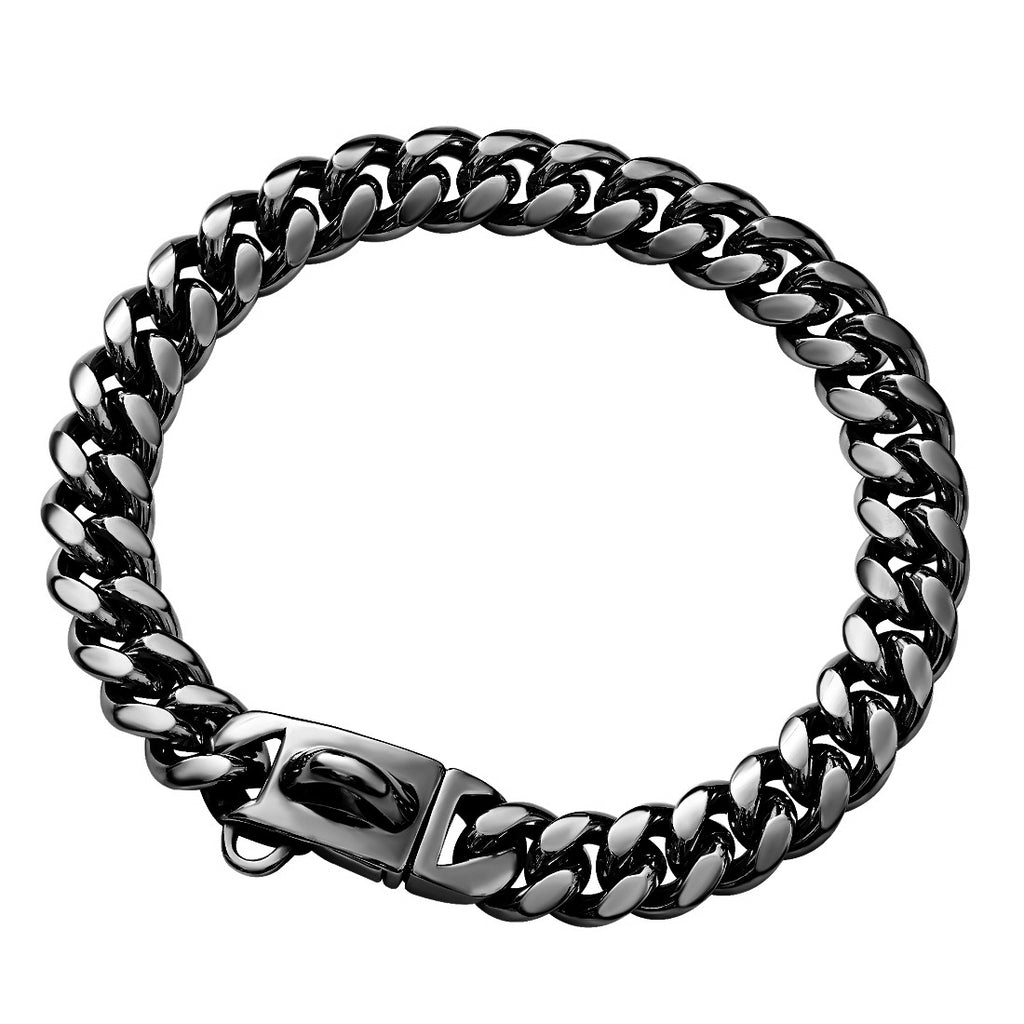 Hundehalsband Cuban Chain, Edelstahl – Bild 6 | LuxeStyle