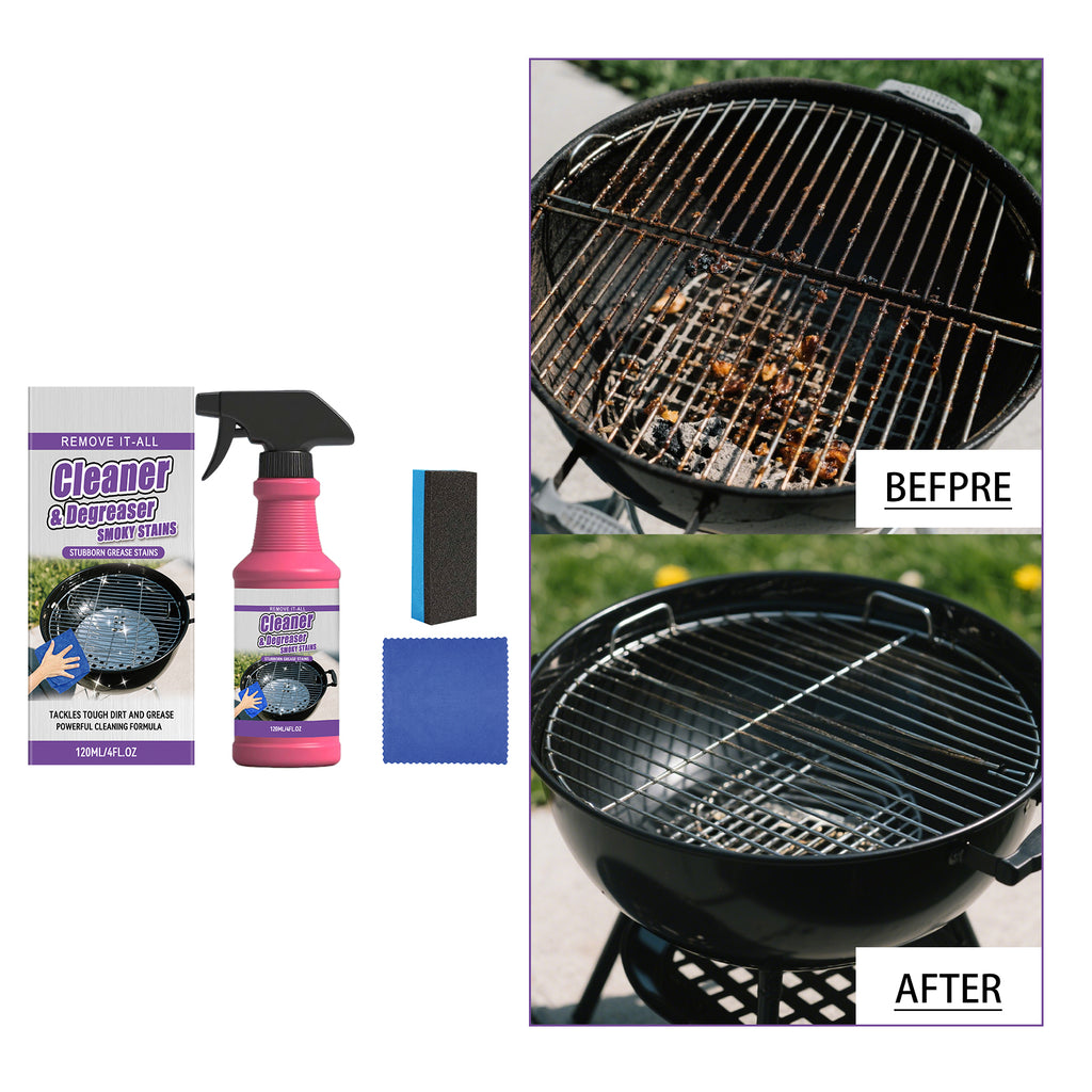 Kraftvoller Grillreiniger – Für mühelos saubere Roste.