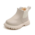 Warme Britische Kinder-Stiefeletten mit Fleece