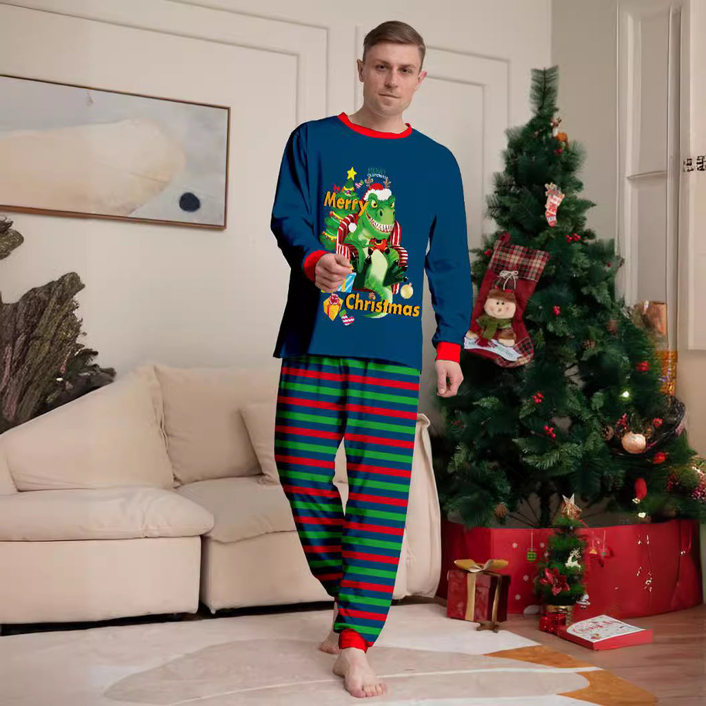 Dino-Weihnachtsbaum-Pyjama für die ganze Familie