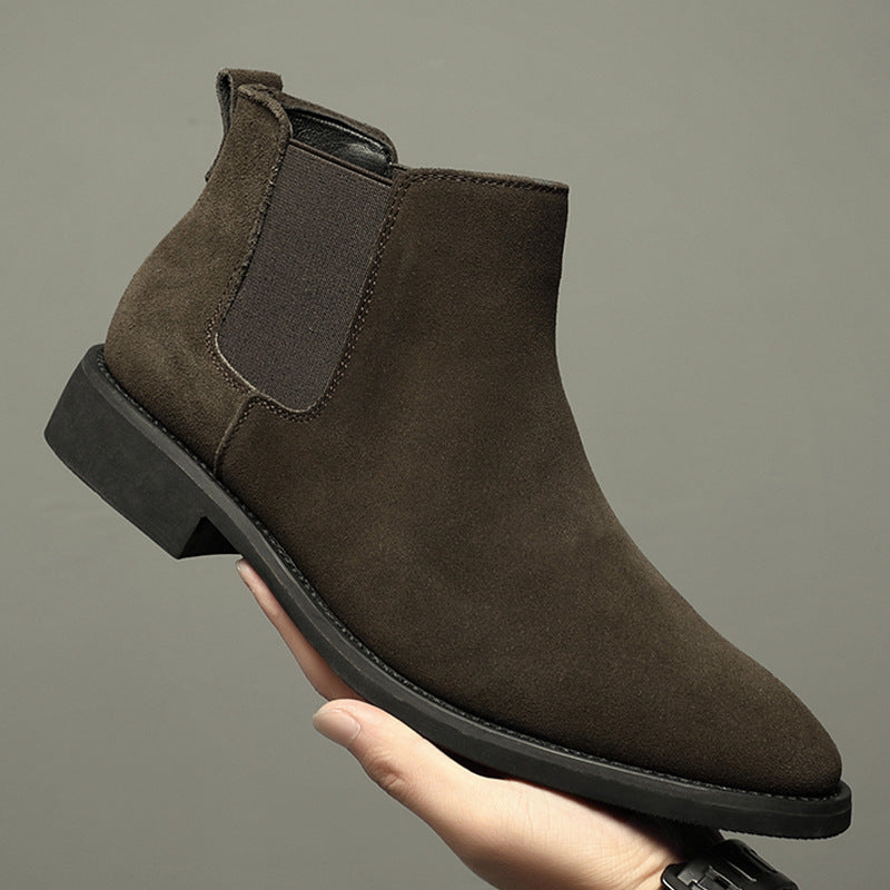 Britische Wildleder-Martin Boots für Herren