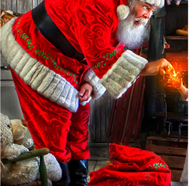 Weihnachtsmann Malerei-Set
