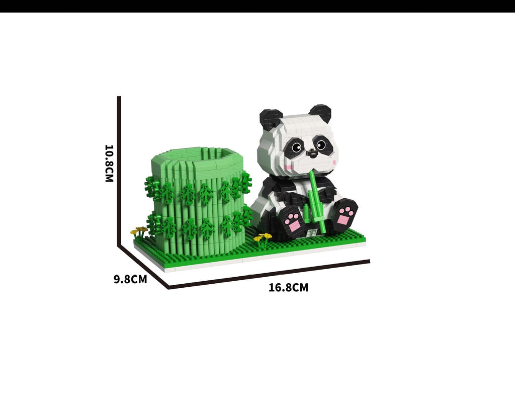 DIY Klemmbausteine Panda Bausatz – Bild 4 | LuxeStyle
