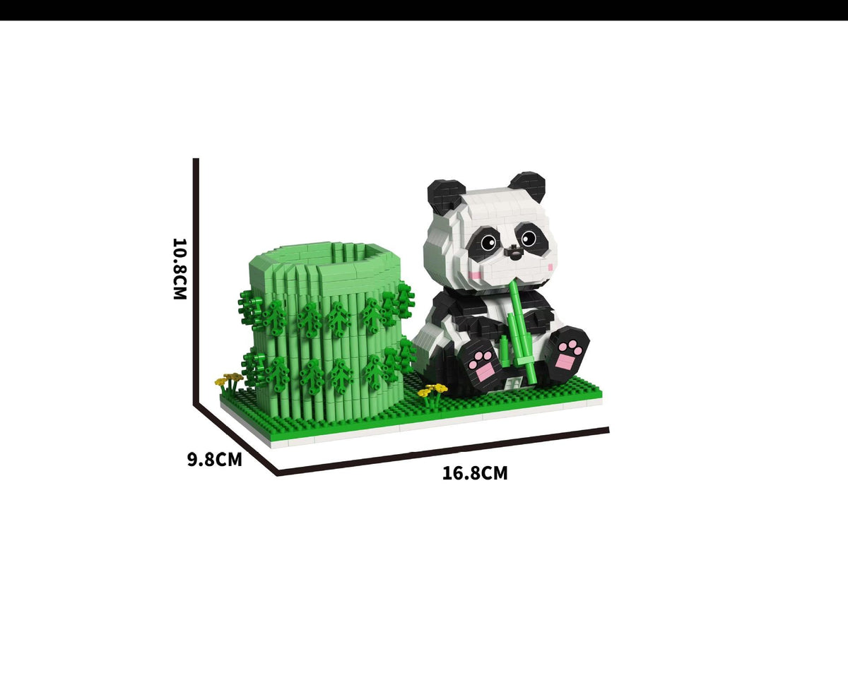 DIY Klemmbausteine Panda Bausatz – Bild 4 | LuxeStyle