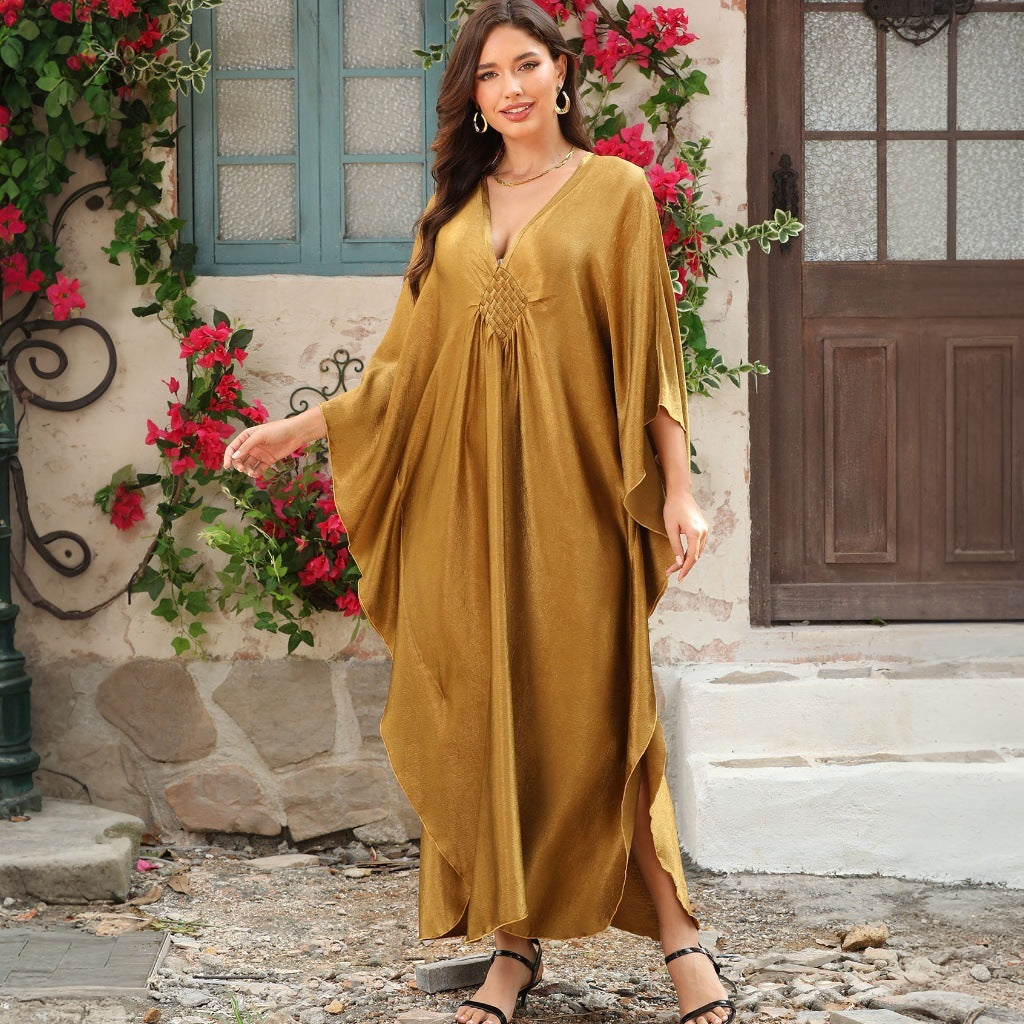 Strand-Cover-up, locker geschnitten