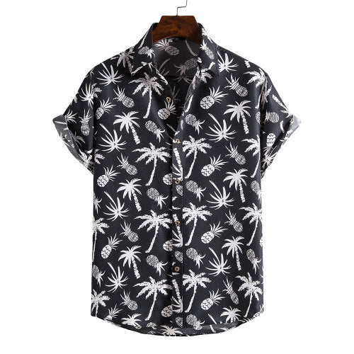 Hawaii Hemd mit Blumenmuster für Herren – Bild 5 | LuxeStyle