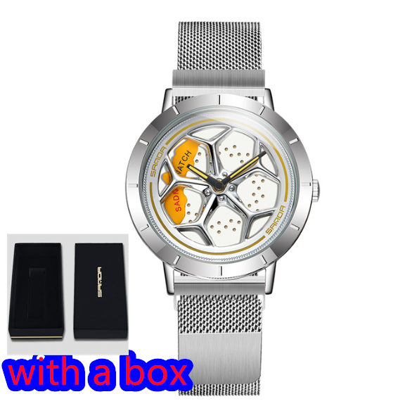 Sanda Wheel Quarz-Uhr – 43 mm, 30 m wasserdicht – Bild 11 | LuxeStyle
