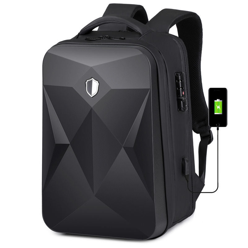 Rhombus Hard Shell Business Rucksack – Bild 6 | LuxeStyle