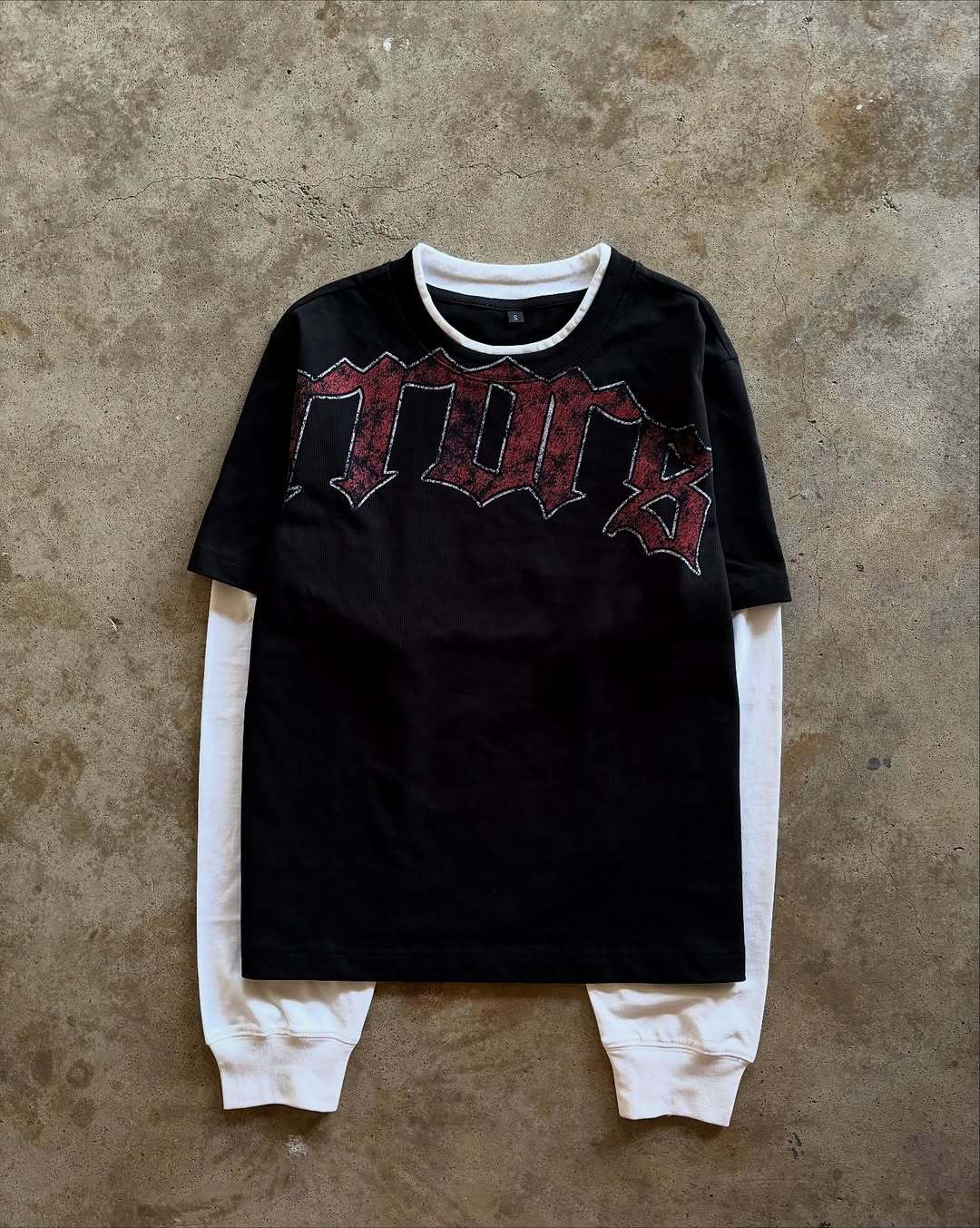 Herren-Langarm Vintage T-Shirt