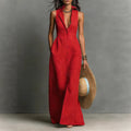 Ärmelloses Hemdkragenkleid – Bild 13 | LuxeStyle
