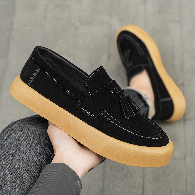Derby Loafers im Britischen Casual-Stil