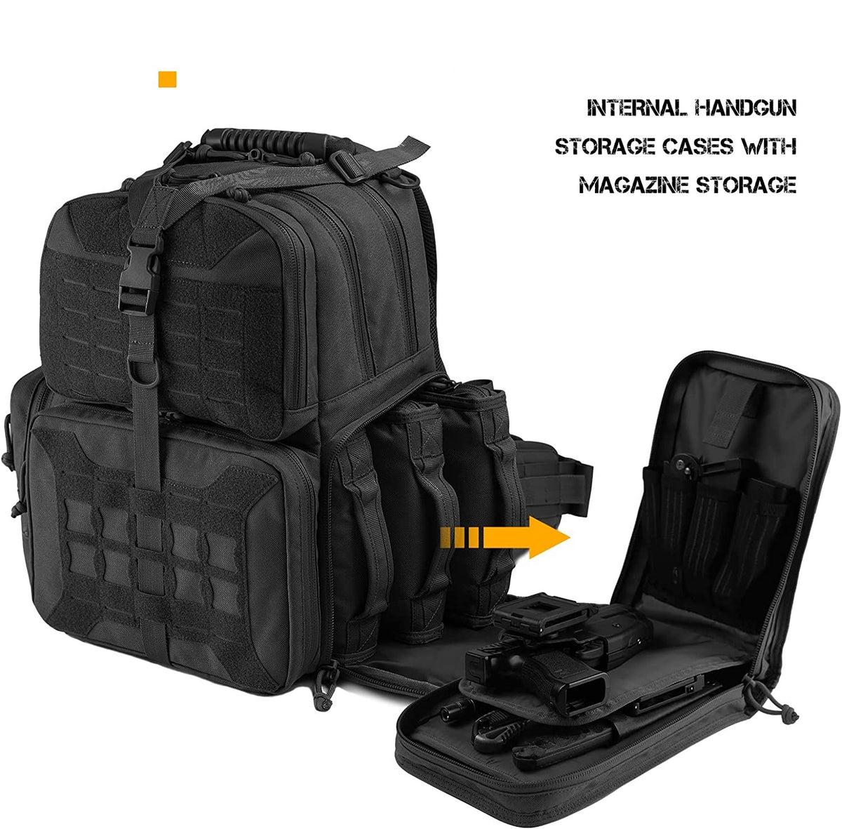 Outdoor Rucksack mit abnehmbarer Tasche – Bild 16 | LuxeStyle