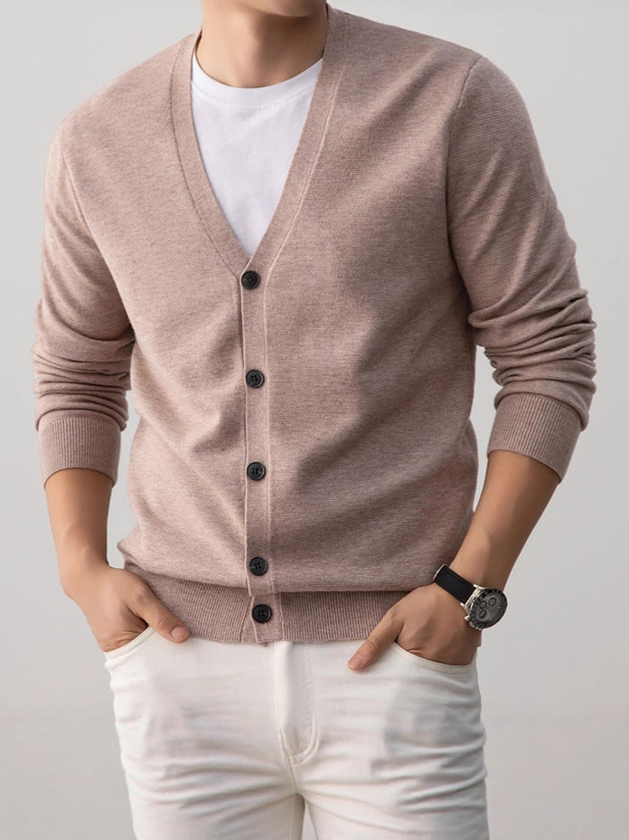 Strickpullover-Mantel im koreanischen Stil | LuxeStyle