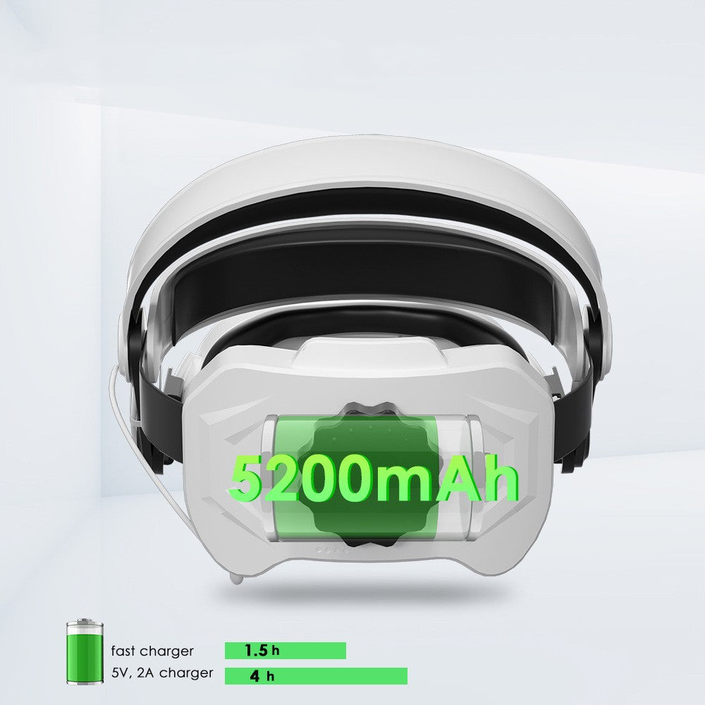 VR-Headset mit Power-Bank