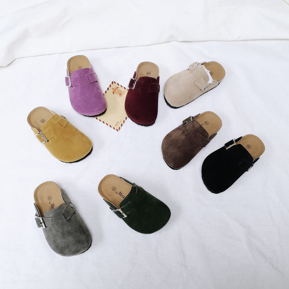 Kork-Babyschuhe für Mädchen mit Schnalle – Bild 2 | LuxeStyle