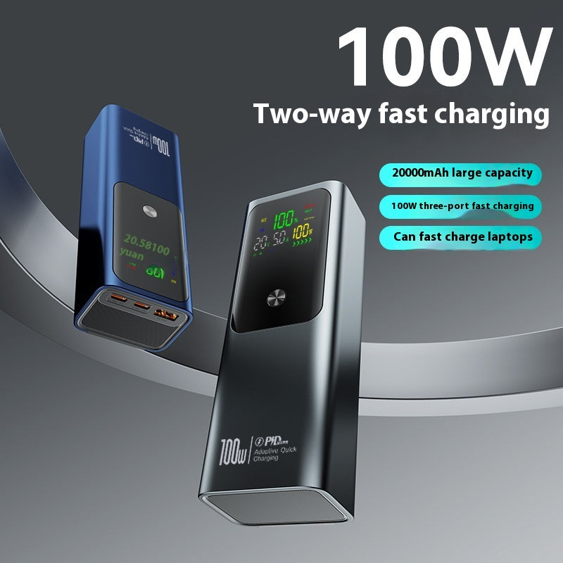 20000 mAh Powerbank mit Digitalanzeige